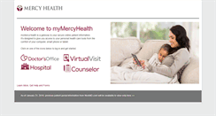 Desktop Screenshot of mymercyhealth.com